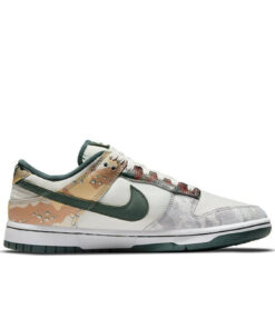 Alternative view of Nike Dunk Low SE 'Sail Multi-Camo'