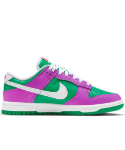 Alternative view of Nike Dunk Low 'Stadium Green Fuchsia'