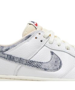 Alternative view of Nike Dunk Low Washed Denim FN6881-100 Nicesnk