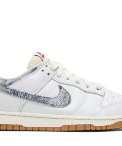 Nike Dunk Low Washed Denim FN6881-100 Nicesnk