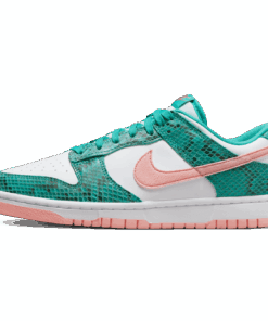 Nike Dunk Low 'Washed Teal Snakeskin'