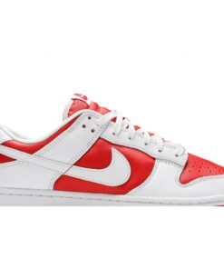Alternative view of Nike Dunk Low 'White University Red' DD1391-600