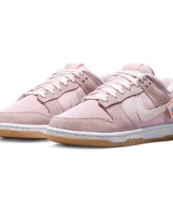 Alternative view of Nike Dunk Low Wmns 'Teddy Bear - Light Soft Pink'