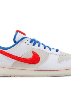 Nike Dunk Low Year of the Rabbit White/Crimson-Varsity Royal FD4203-161 Nicesnk