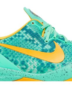 Alternative view of Nike Kobe 8 System Green Glow Laser Orange 555035-304 Nicesnk