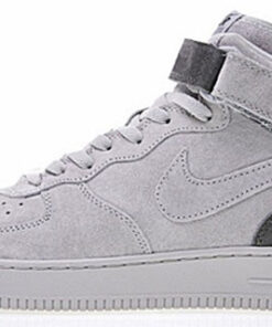 Nike Reigning Champ x Nike Air Force 1 Mid Grey Black 807618-200 Nicesnk