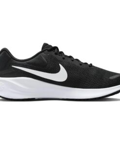 Alternative view of Nike Revolution 7 in Black 'Comfort Versatile Cushion Breathable Low-top Running' FB2207-001