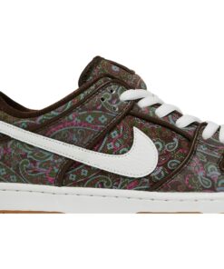 Alternative view of Nike SB Dunk Low Brown Paisley DH7534-200 Nicesnk