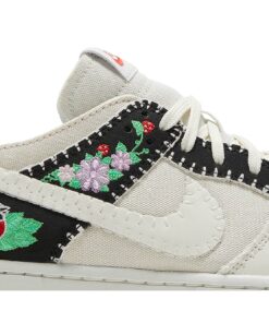 Alternative view of Nike SB Dunk Low Decon N7 White Black FD6951-300 Nicesnk