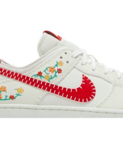Alternative view of Nike SB Dunk Low Decon 'N7 White Red' FD6951-700