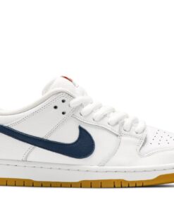 Nike SB Dunk Low Pro ISO Orange Label White Navy CZ2249-100 Nicesnk