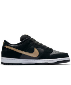 Alternative view of Nike SB Dunk Low Pro 'Metallic Gold'
