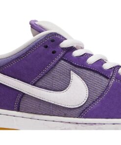 Alternative view of Nike SB Dunk Low 'Unbleached Pack - Lilac' DA9658-500