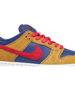 Alternative view of Nike SB Dunk Low Wheat Dark Purple BQ6817-700 Nicesnk