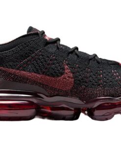 Alternative view of Nike VaporMax 2023 Flyknit Black Red DV1678-005 Nicesnk