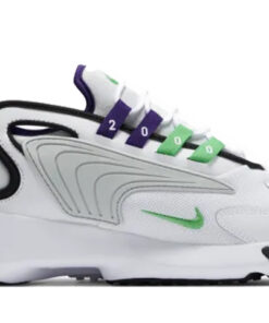 Alternative view of Nike Zoom 2K White Green White Court Purple CV7959-130 Nicesnk