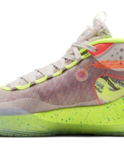 Nike ZOOM KD12 EP Multi-Color Metallic Silver AR4230-900 Nicesnk