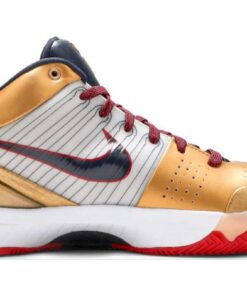 Alternative view of Nike Zoom Kobe 4 Protro Gold Medal FQ3544-100 Nicesnk