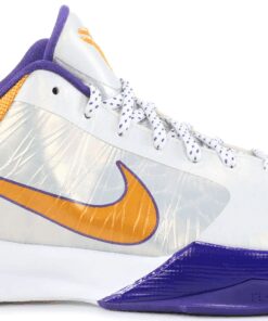 Nike Zoom Kobe 5 Lakers Home 386429-102 Nicesnk