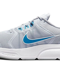 Nike Zoom Span 4 Low-Top Grey//Blue White DC8996-010 Nicesnk