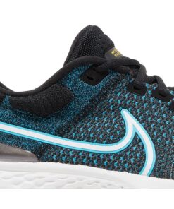 Alternative view of Nike ZoomX Invincible Run Flyknit 2 Black Chlorine Blue DH5425-003 Nicesnk