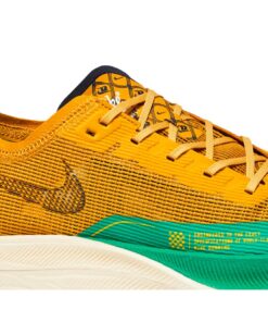 Alternative view of Nike ZoomX Vaporfly NEXT% 2 Dark Sulfur Stadium Green DJ5182-700 Nicesnk
