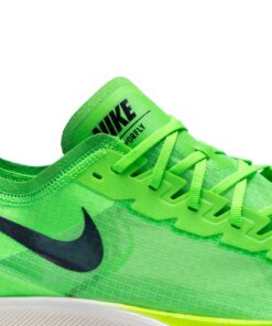 Alternative view of Nike ZoomX Vaporfly NEXT% Electric Green AO4568-300 Nicesnk