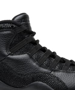 Alternative view of October's Very Own x Air Jordan 10 Retro 'Black' 819955-030