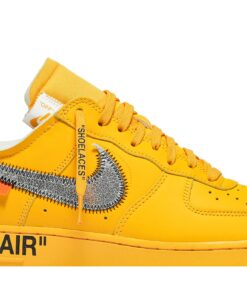 Alternative view of Off-White x Nike Air Force 1 Low Lemonade DD1876-700 Nicesnk