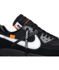 Alternative view of Off-White x Nike Air Max 90 Black AA7293-001 Nicesnk