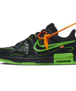 Off-White x Nike Air Rubber Dunk 'Green Strike'