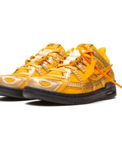 Alternative view of Off-White x Nike Air Rubber Dunk 'University Gold'