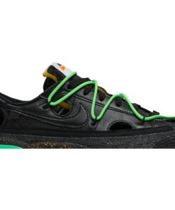 Alternative view of Off-White x Nike Blazer Low Black DH7863-001 Nicesnk