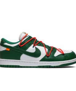 Off-White x Nike Dunk Low Pine Green CT0856-100 Nicesnk