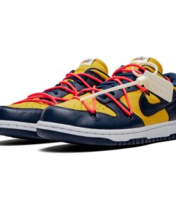 Alternative view of OFF-WHITE x Nike Dunk Low 'University Gold'