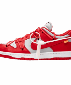 OFF-WHITE x Nike Dunk Low 'University Red'