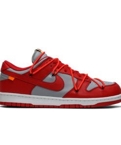 Off-White x Nike Dunk Low University Red  CT0856-600 Nicesnk