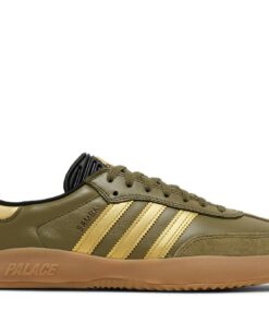 Palace x adidas Puig Samba 'Olive Gold' HQ6100