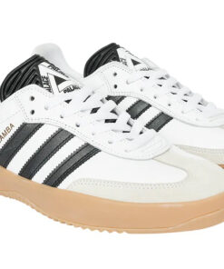 Alternative view of Palace x adidas Puig Samba White Black HQ6098 Nicesnk