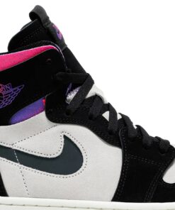 Alternative view of Paris Saint-Germain x Air Jordan 1 High Zoom Comfort Paris DB3610-105 Nicesnk