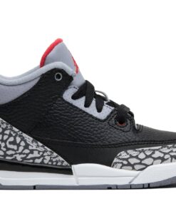 (Preschool) Air Jordan 3 Retro OG 2018 Black Cement 429487-021 Nicesnk