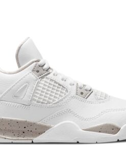 (Preschool) Air Jordan 4 Retro 'White Oreo' BQ7669-100