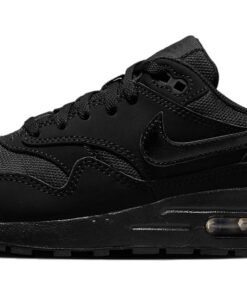 (Preschool) Nike Air Max 1 Triple Black DZ3307-001 Nicesnk