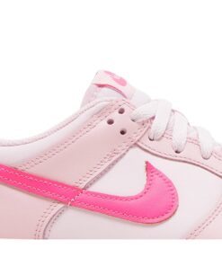 Alternative view of (Preschool) Nike Dunk Low 'Triple Pink' DH9756-600