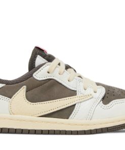 (Preschool) Travis Scott x Air Jordan 1 Low OG Reverse Mocha DO5442-162 Nicesnk