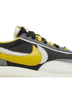 Alternative view of sacai x UNDERCOVER x Nike LDWaffle 'Bright Citron' DJ4877-001