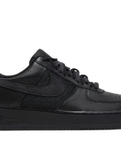 Slam Jam x Nike Air Force 1 Low Triple Black DX5590-001 Nicesnk