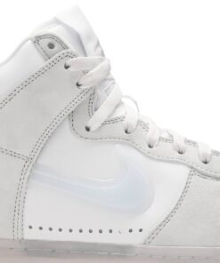 Alternative view of Slam Jam x Nike Dunk High White Platinum DA1639-100 Nicesnk