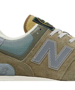 Alternative view of Stone Island x New Balance 574 Legacy Steel Blue U574LGST Nicesnk