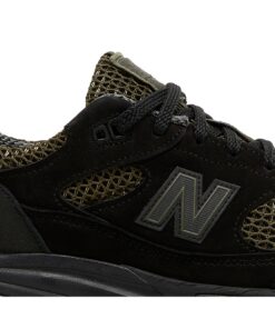 Alternative view of Stone Island x New Balance 991v2 Made in England Black U991SD2 Nicesnk